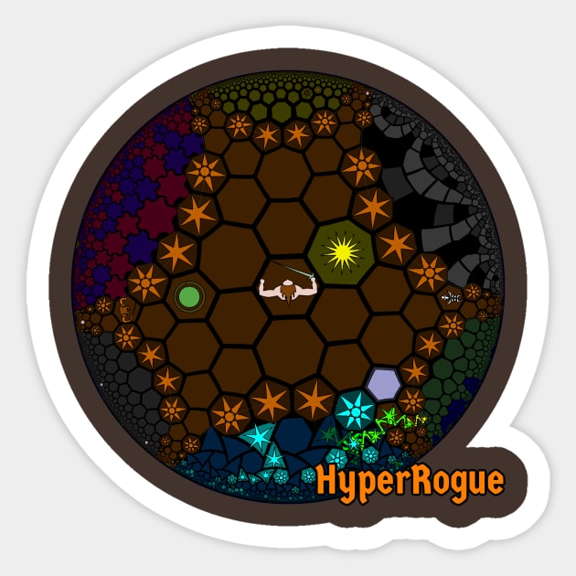 HyperRogue Crossroads Sticker by zenorogue